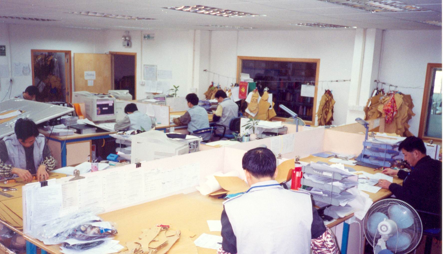 Pattern Making Department PSML Pattern Making Department in 1999.